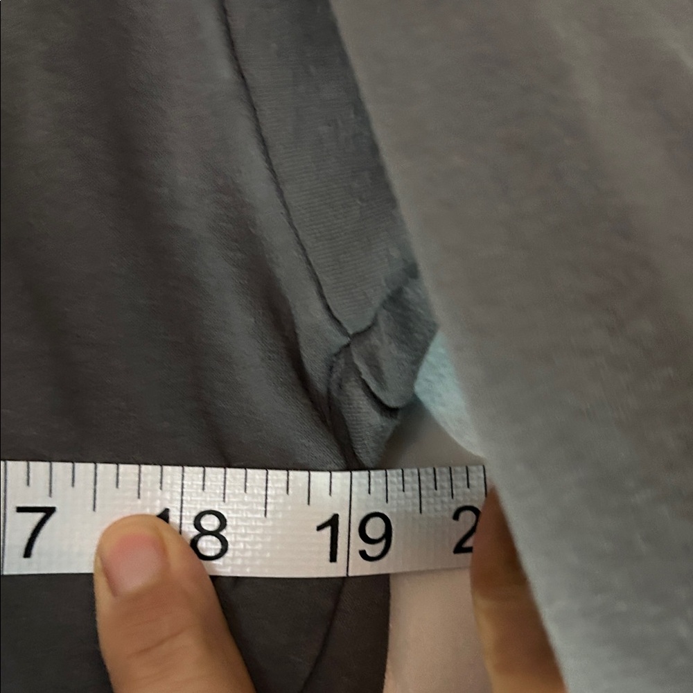 Stateside Gray Women's Funnel Neck Draw String Hoodie Top Size S - Picture 5 of 13